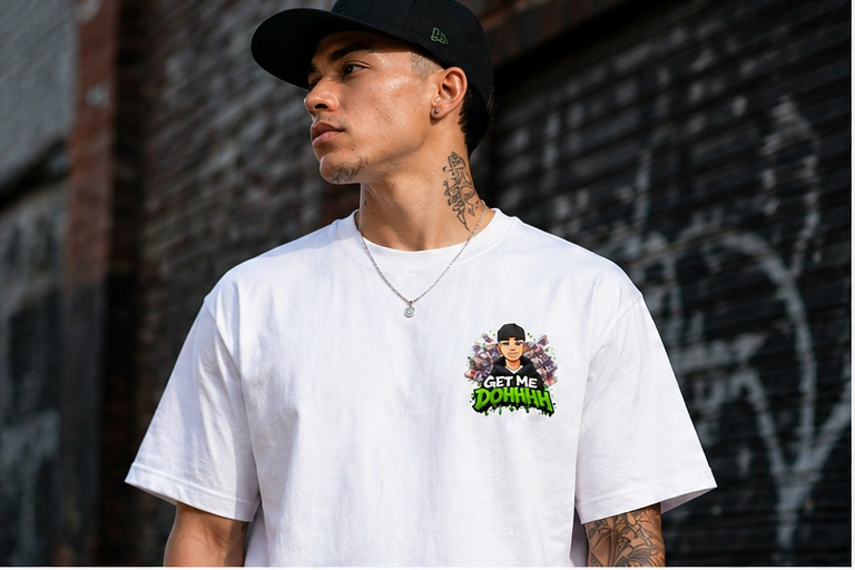 GET ME DOHHH (CLASSIC WHITE T)